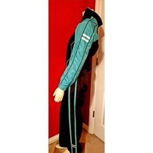AFI SPORT WIND Suit WINDBREAKER Vintage 80s Casual Colorful Warmup Small Zip Y2K